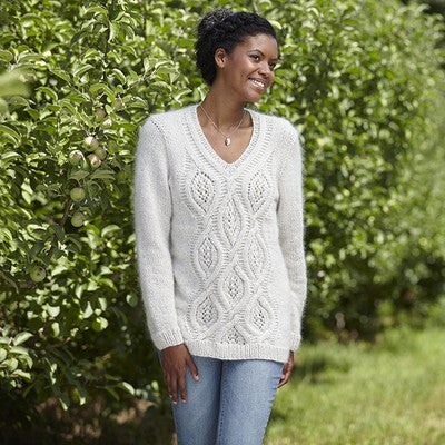 Valley Yarns Lida Pullover Knitting Pattern