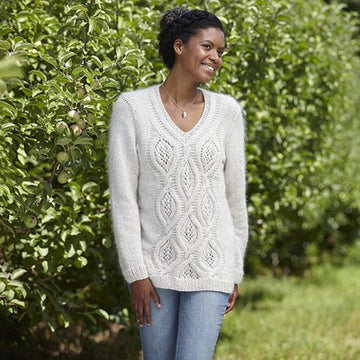 Valley Yarns Lida Pullover Knitting Pattern