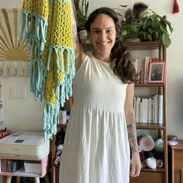 Summer Fringe Shawl