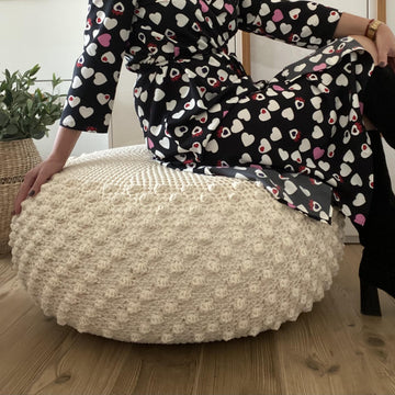 Bobble Pouf Ottoman L and XL