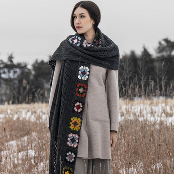 Blue Sky Fibers Brooklyn Crochet Wrap Kit