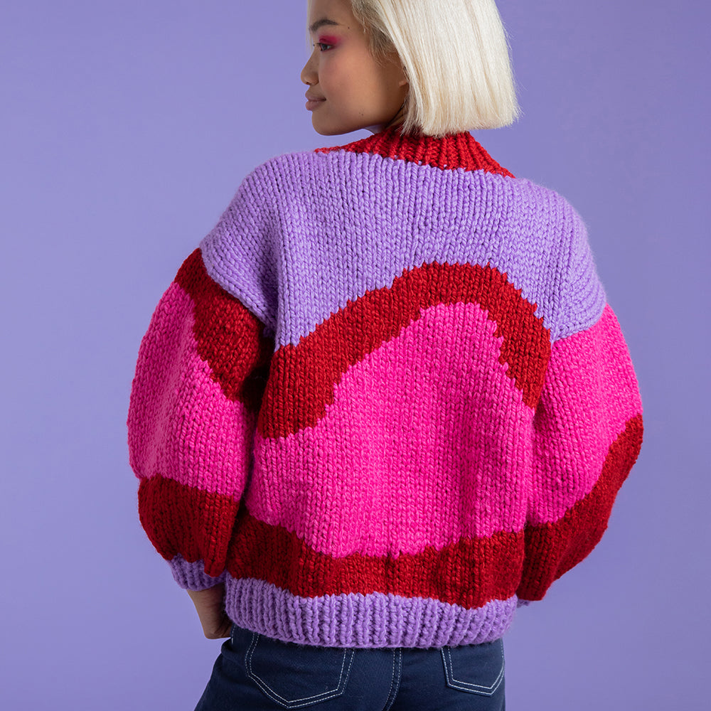 Paintbox Yarns Everyday Surrealist Sweater Knitting Pattern