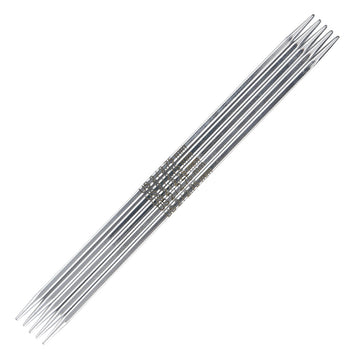 Knitter's Pride Nova Cubics Platina Double Pointed Needles 5"