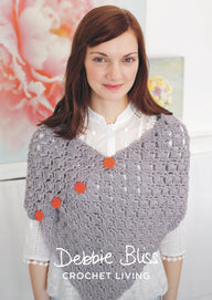 Debbie Bliss Pretty Poncho Crochet Pattern