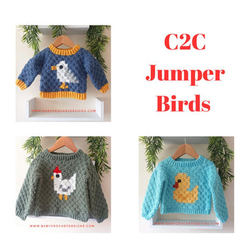 C2C Jumper Birds