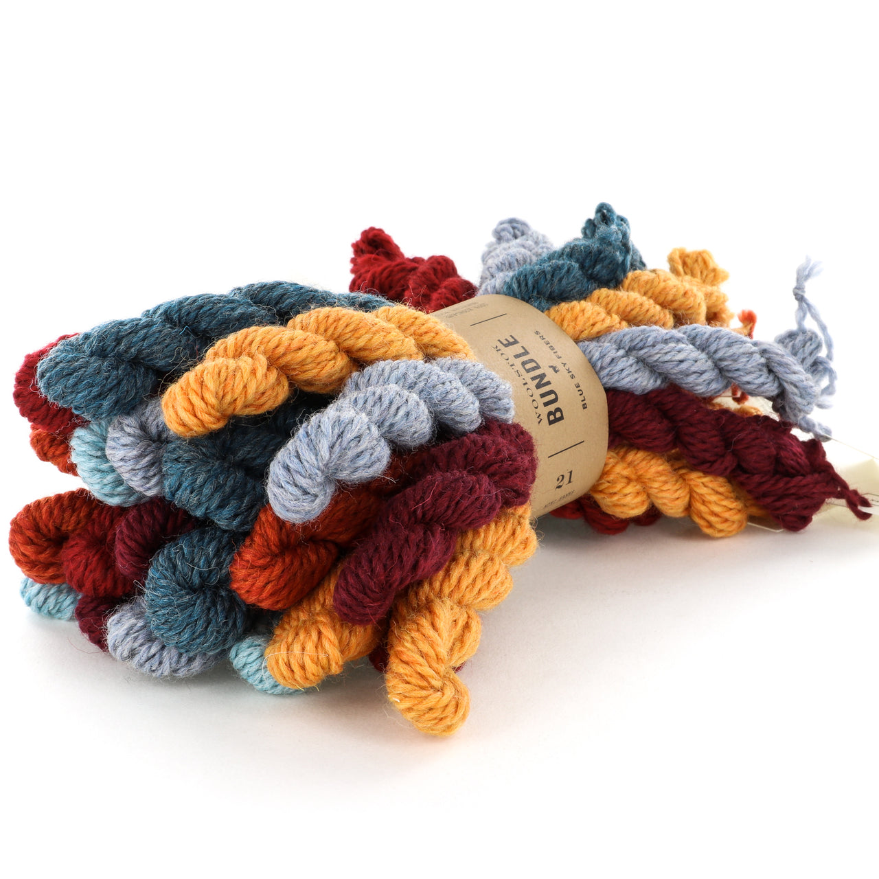 Blue Sky Fibers Woolstok Mini Hank Bundle Yarn - Wool Worsted