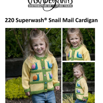 Snail Mail Cardigan Knitting Pattern