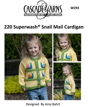 Snail Mail Cardigan Knitting Pattern