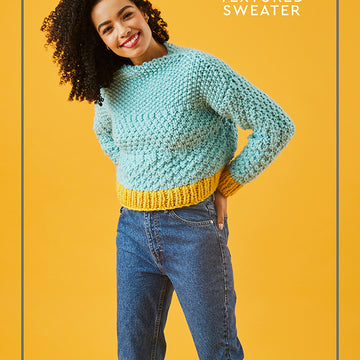 Paintbox Yarns Ombre Textured Jumper (Free)