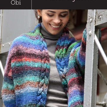 Cabled Jacket in Noro Obi - PDF
