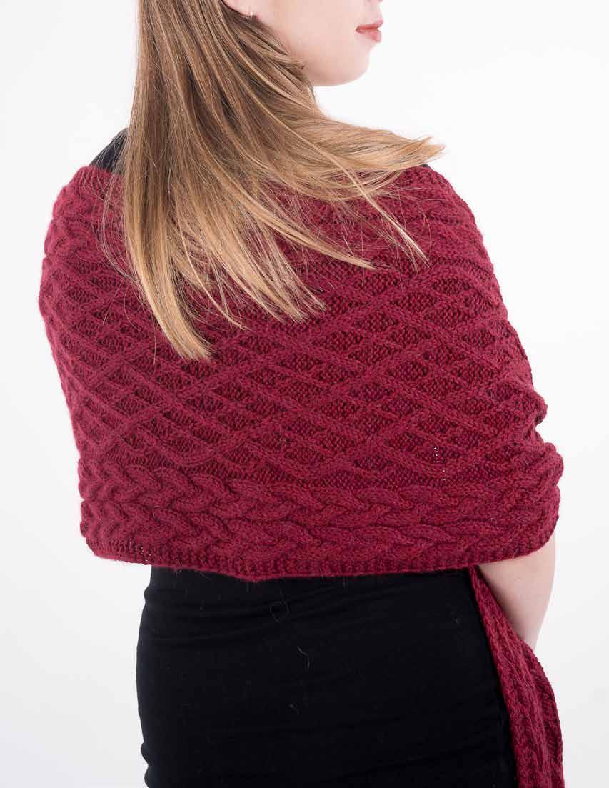 Breathless Wrap Knitting Pattern