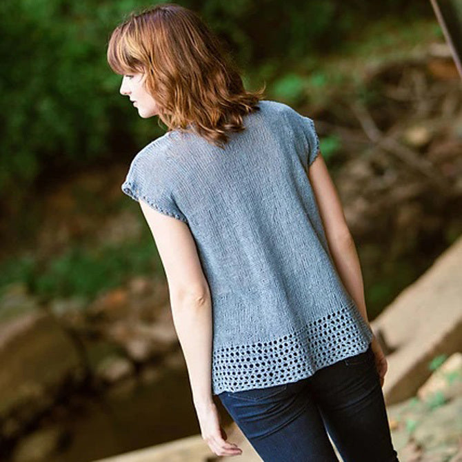 Louet Isidora Tee Jumper Knitting Pattern