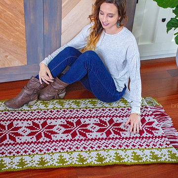 Holiday Fair Isle Rug