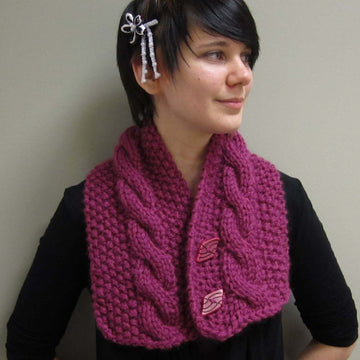 Neckwarmer Accessory Knitting Pattern