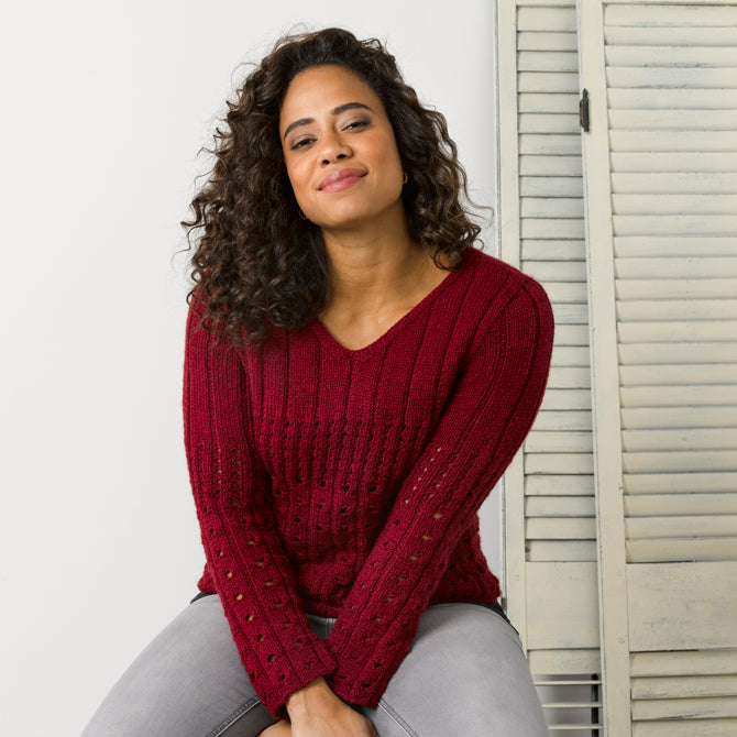 Tahki Yarns Arvada Pullover Knitting Pattern