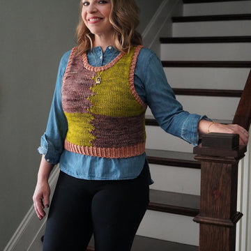 Colorblock Market Vest