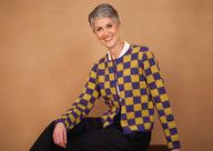 Checker In Rowan Kaffe Fassett Felted Tweed Knitting Pattern