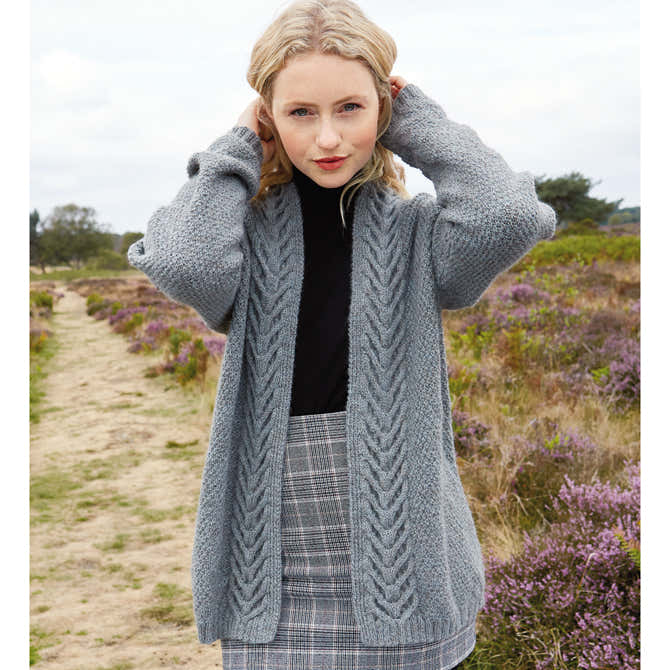 Rowan Torr Cardigan Knitting Pattern
