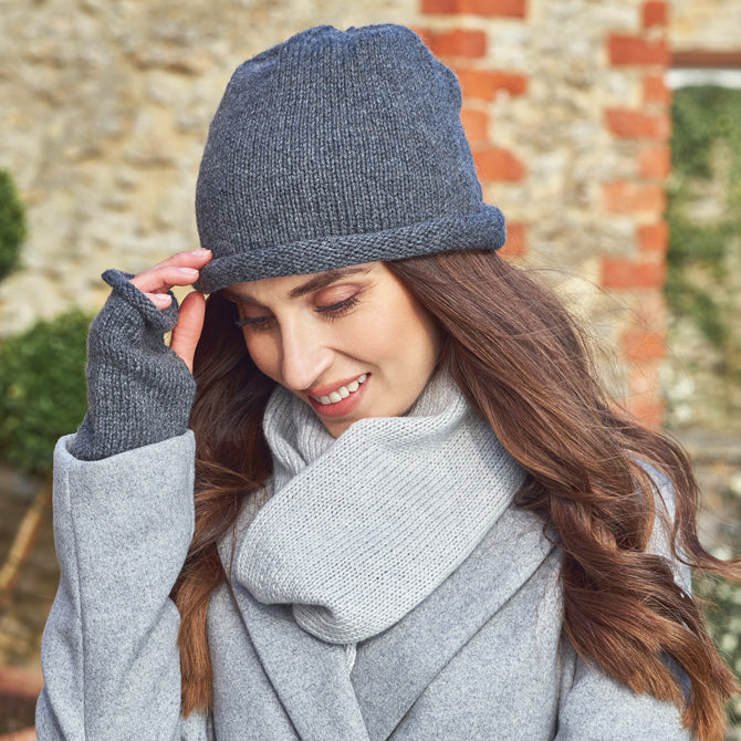 Rowan Glory Hat & Glory Wrist Warmers Knitting Pattern