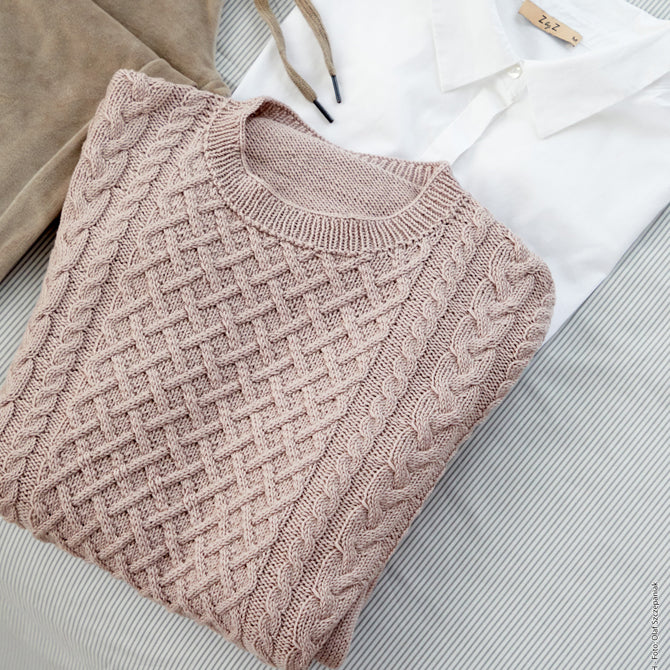 Lana Grossa Pullover Jumper Knitting Pattern
