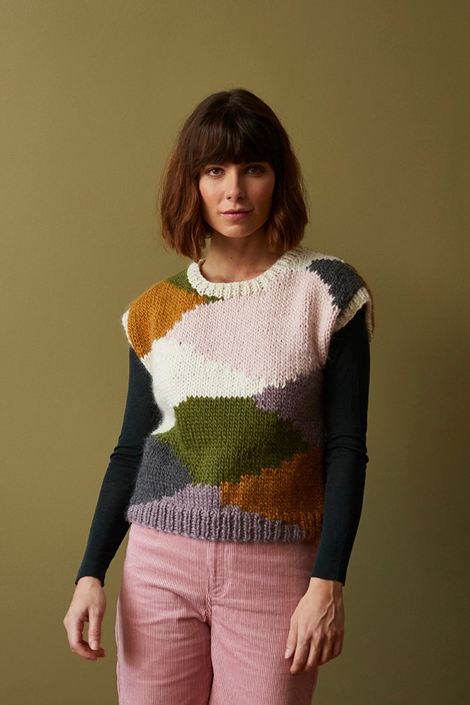 Debbie Bliss Alda Vest Knitting Pattern