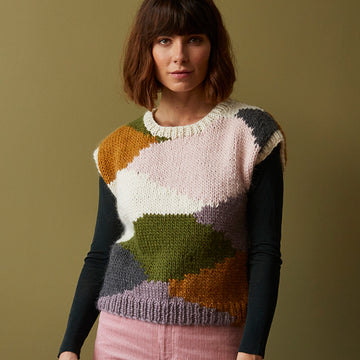 Debbie Bliss Alda Vest Knitting Pattern