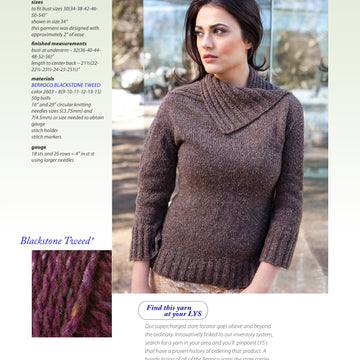 Berroco Delany Jumper Knitting Pattern