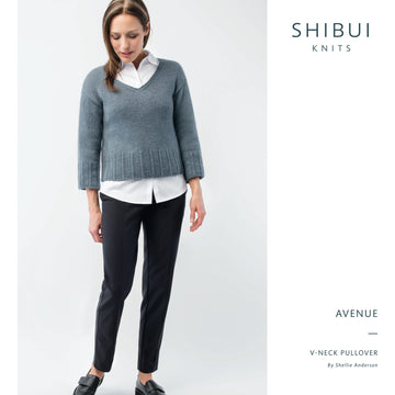 Shibui Knits Avenue Jumper Knitting Pattern