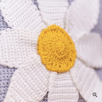 Daisy Appliqué Cushion