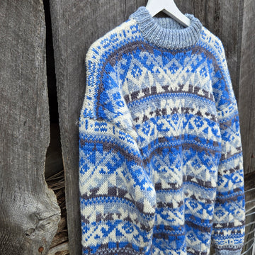 Winter Enchantment Sweater In Koigu Jasmine