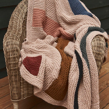 Rockwell Blanket Knitting Pattern