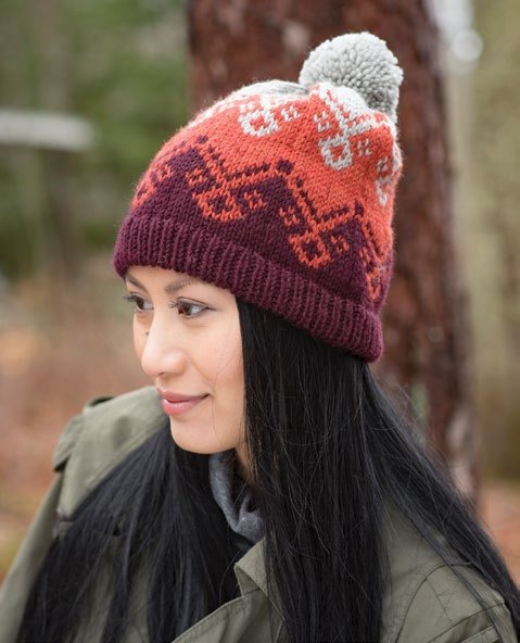 Berroco Clover Club Hat Knitting Pattern