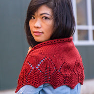 Valley Yarns Firelight Shawl Knitting Pattern