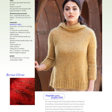Berroco Clement Jumper Knitting Pattern