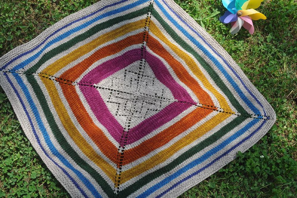 Sunshower Baby Blanket