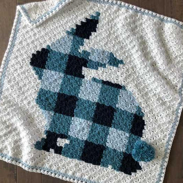 C2C Bunny Rabbit Blanket