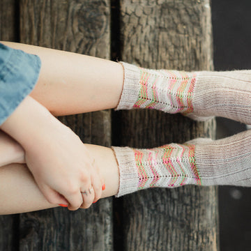 SweetGeorgia Petal Socks PDF