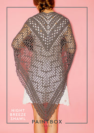 Paintbox Yarns Night Breeze Shawl Crochet Pattern