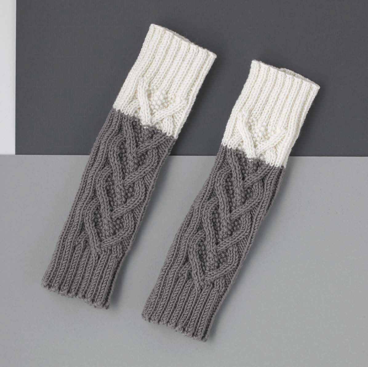 MillaMia Bless Your (Little) Heart Wrist Warmers Knitting Pattern