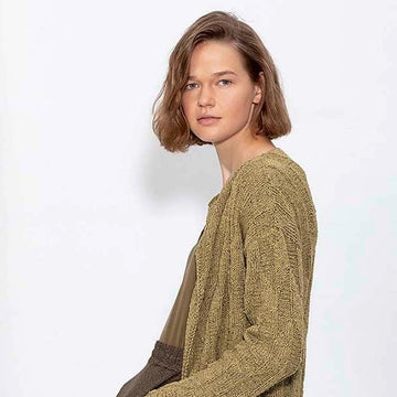 Lang 267-59 Long Cardigan Knitting Pattern