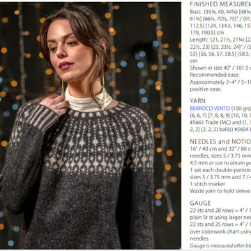 Esmeray Sweater Jumper Knitting Pattern