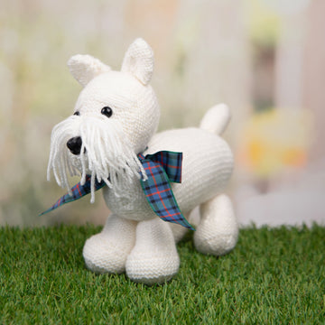 Deramores West Highland Terrier Toy Knitting Pattern