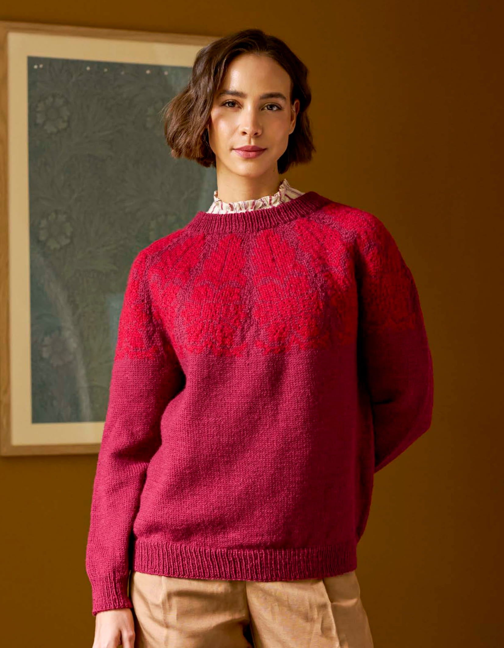Impressions Four Knitting Patterns in Morris DK by Debbie Bliss & ChloÃƒÂ© Elizabeth Birch