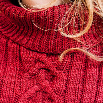 Cranberry Capelet