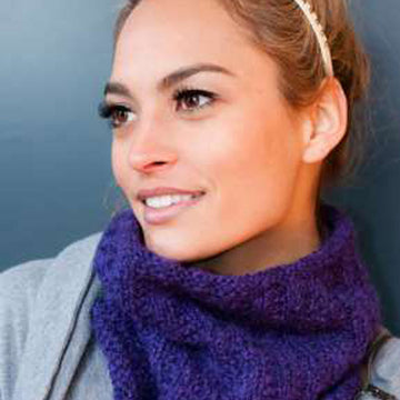 Ribbed Cowl Knitting Pattern