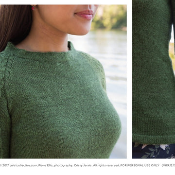 Twist Collective Scarrington Jumper Knitting Pattern