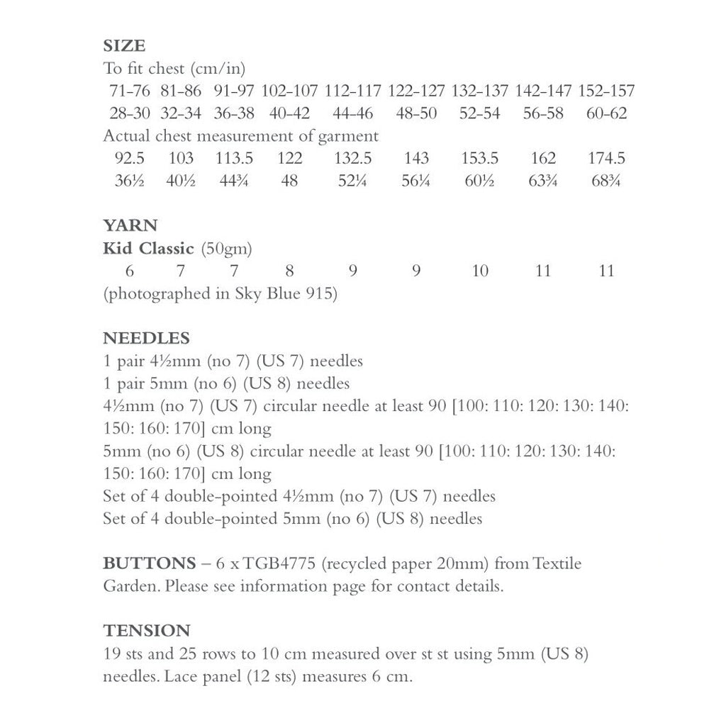 Easby Jumper Knitting Pattern