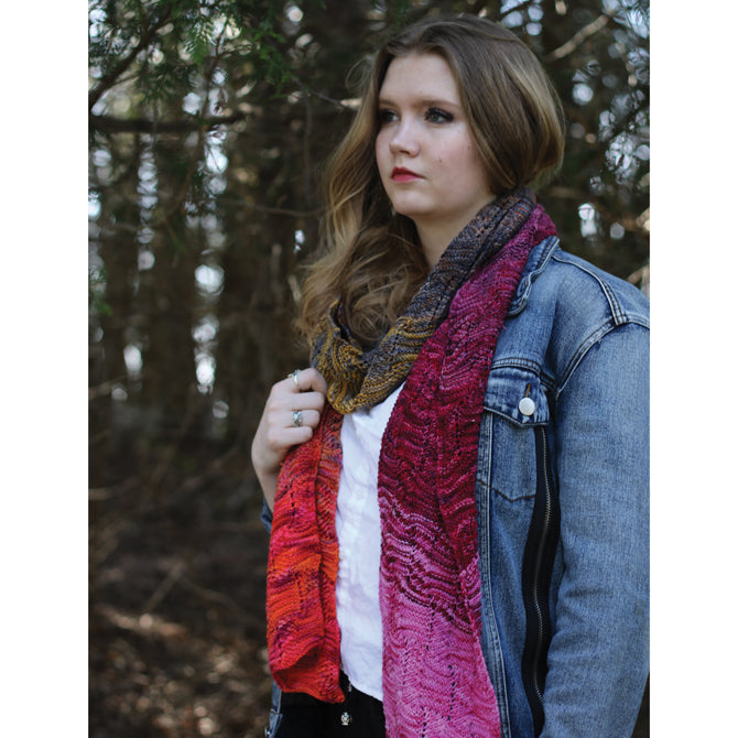 Koigu Romantique Scarf Knitting Pattern