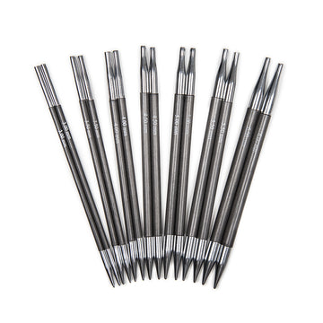 KnitPro Karbonz Interchangeable Needle Tips (Deluxe Set of 7)