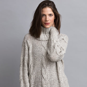 String Marilyn Oversized Turtleneck Jumper Knitting Pattern